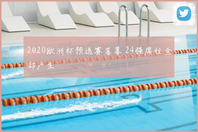 2020欧洲杯预选赛落幕 24强席位全部产生