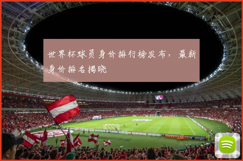 世界杯球员身价排行榜发布,最新身价排名揭晓