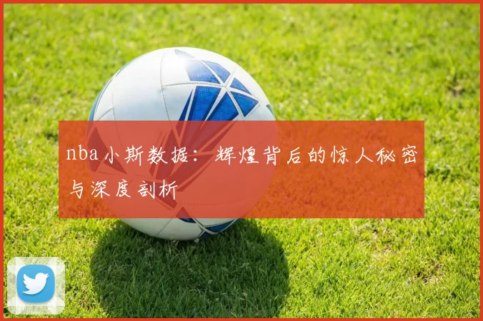 nba小斯数据：辉煌背后的惊人秘密与深度剖析